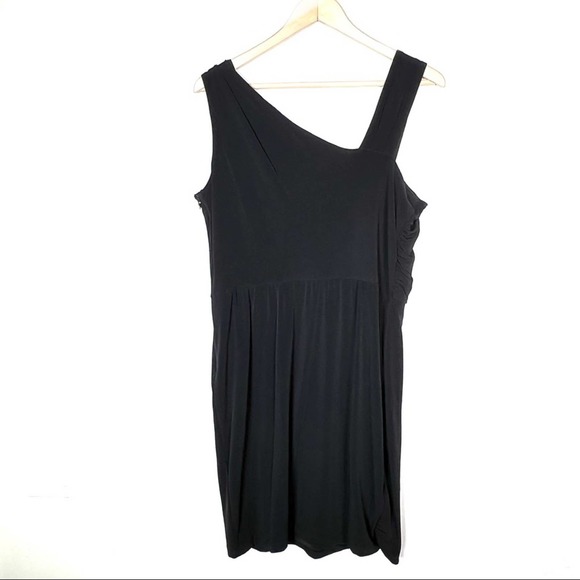Calvin Klein Black One-Shoulder Dress - Picture 5 of 5